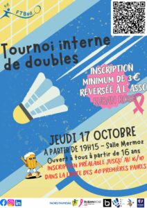 Tournoi Interne de rentrée – Ruban Rose